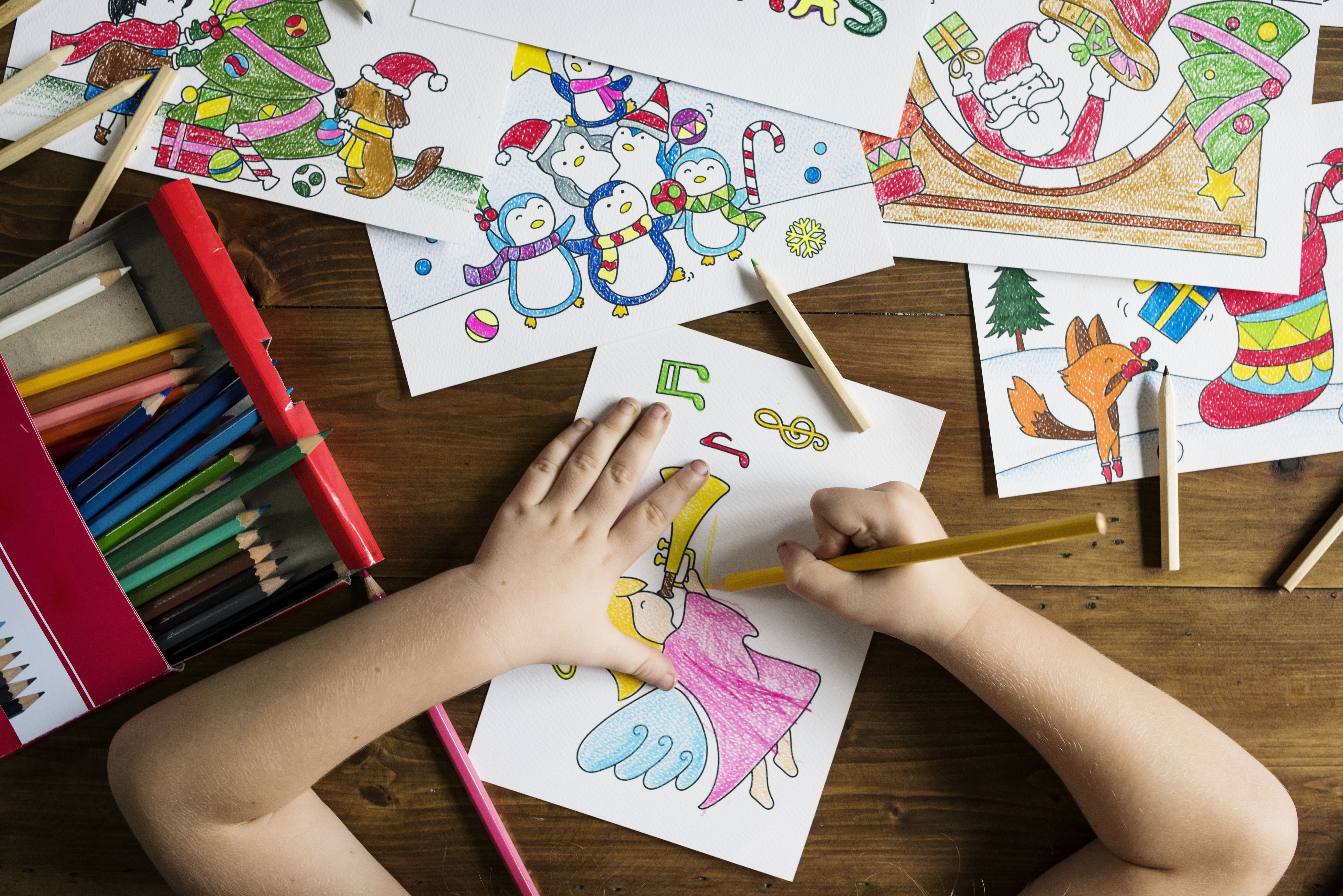 Kids enjoying activities